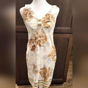Tommy Bahama linen print dress